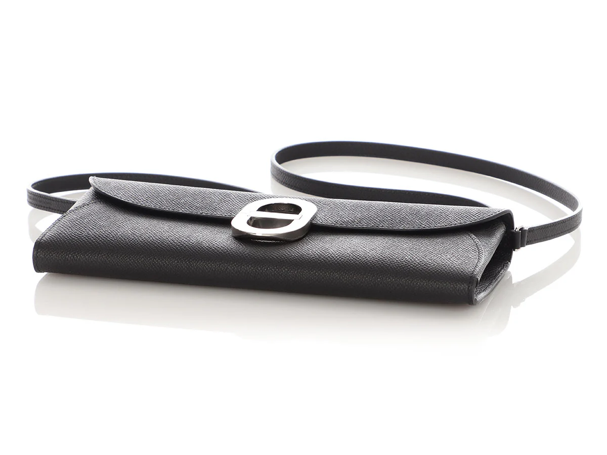 Hermès Black Epsom Chaîne D'Ancre Wallet To Go - Image 6