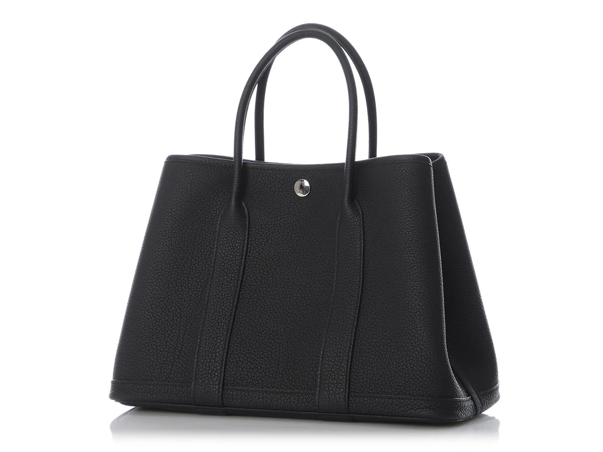 Hermès Black Garden Party 30 - Image 2