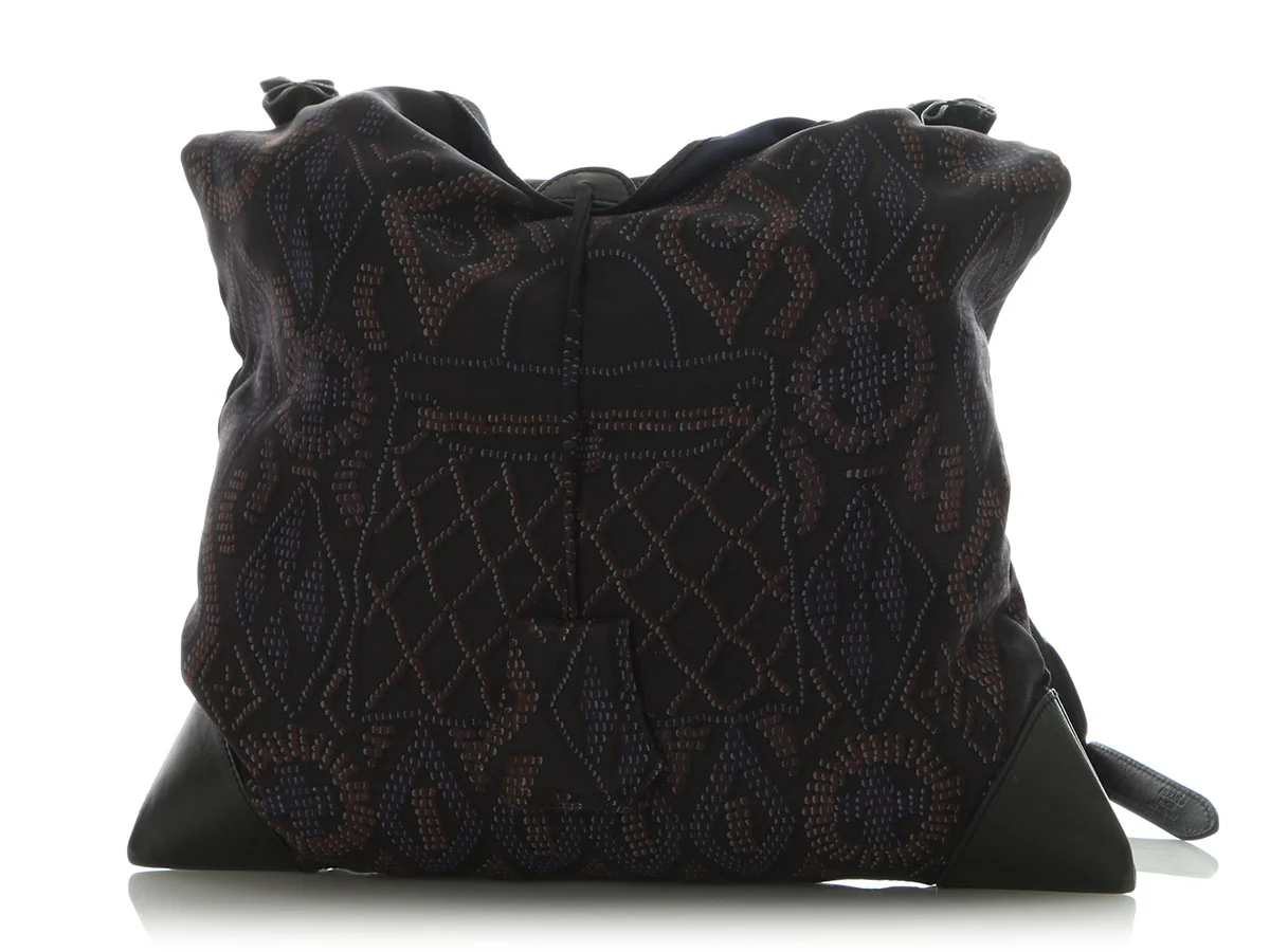 Hermès Black Kelly en Perles Silky PM Crossbody - Image 2