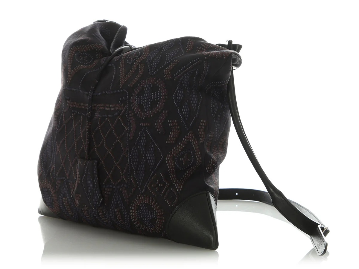 Hermès Black Kelly en Perles Silky PM Crossbody - Image 3