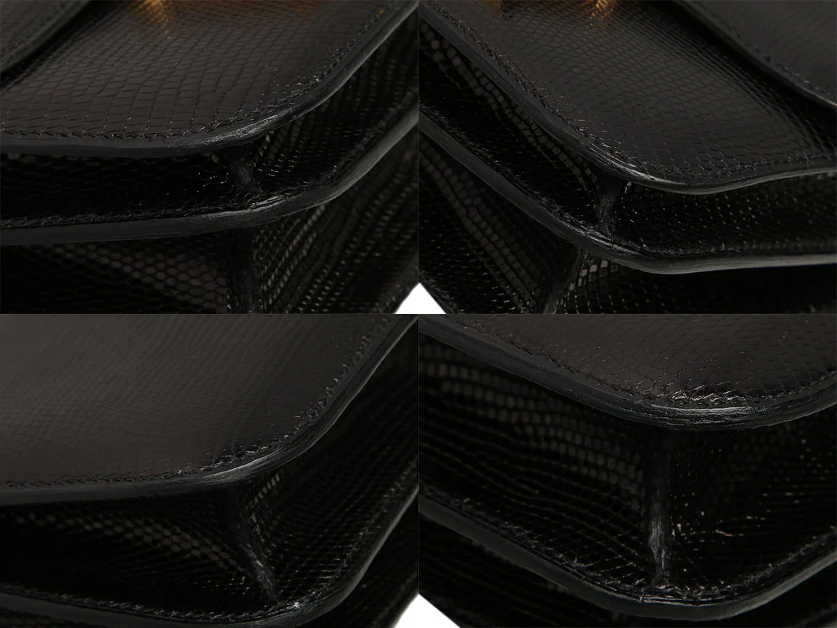 Hermès Black Lizard Constance 18 - Image 9