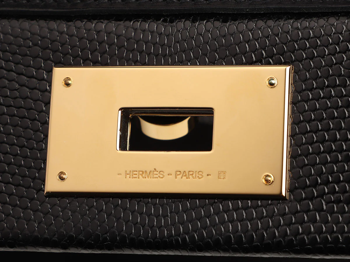 Hermès Black Swift and Lizard Touch 24/24 21 - Image 9