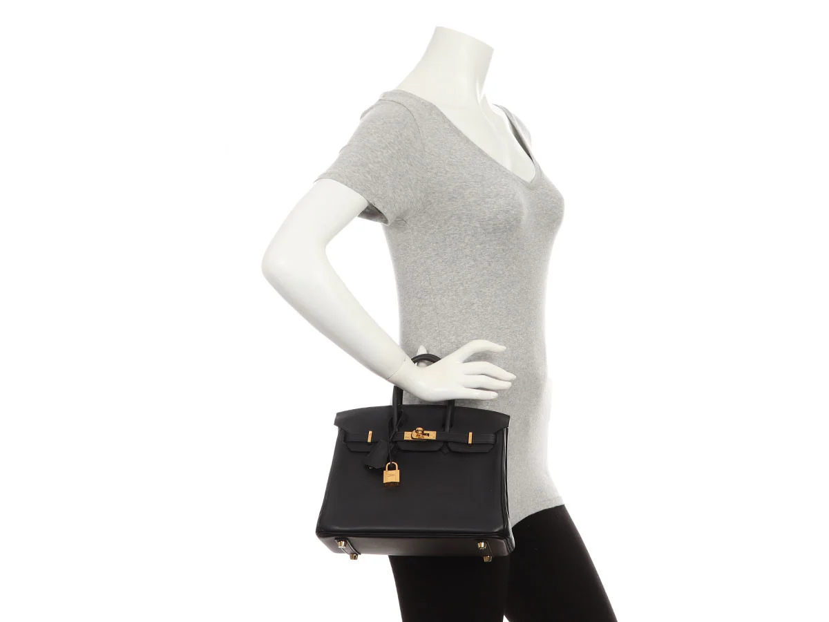 Hermès Black Swift Birkin 25 - Image 10