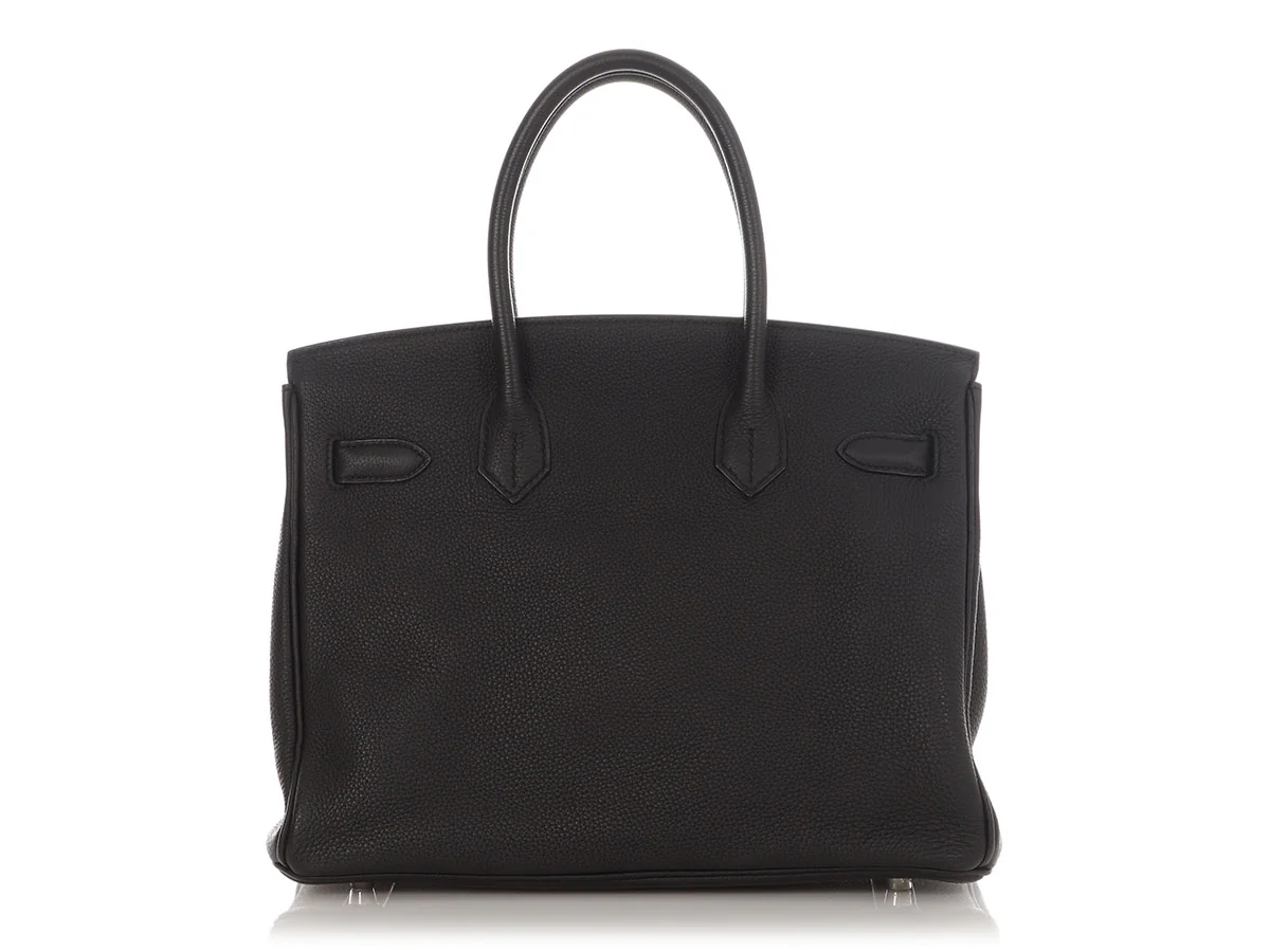 Hermès Black Togo Birkin 30 - Image 4