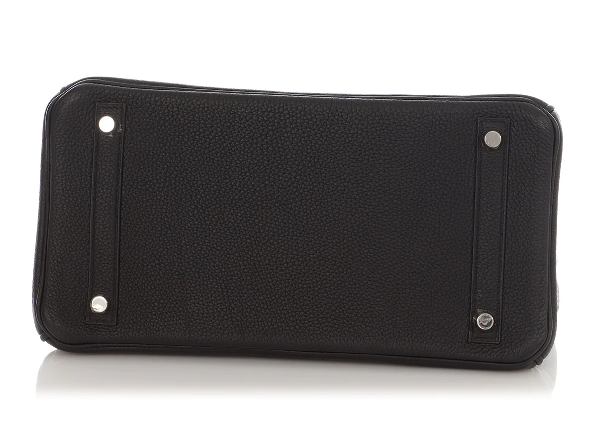 Hermès Black Togo Birkin 30 - Image 6