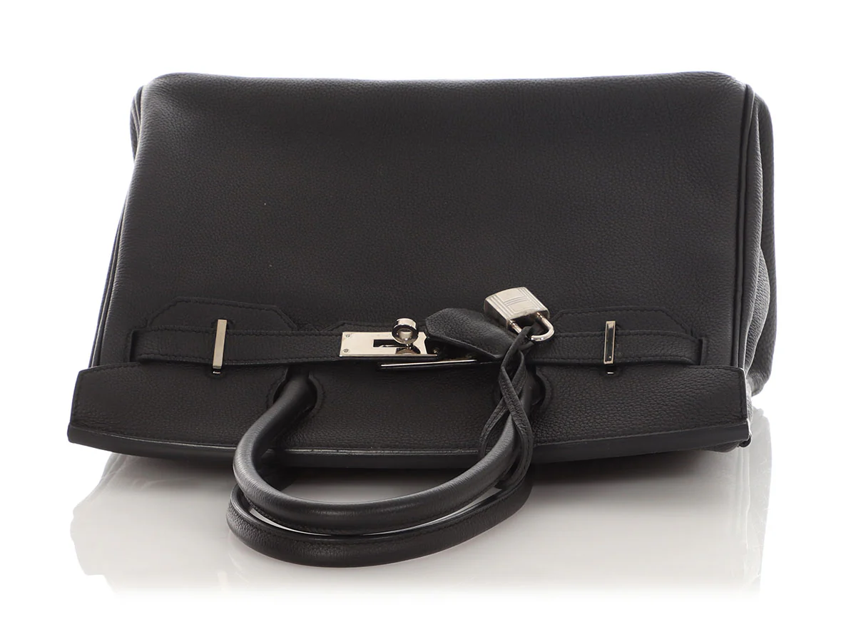 Hermès Black Togo Birkin 30 - Image 7