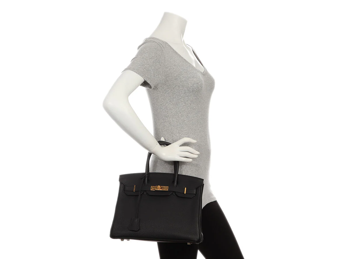 Hermès Black Togo Birkin 30 - Image 11