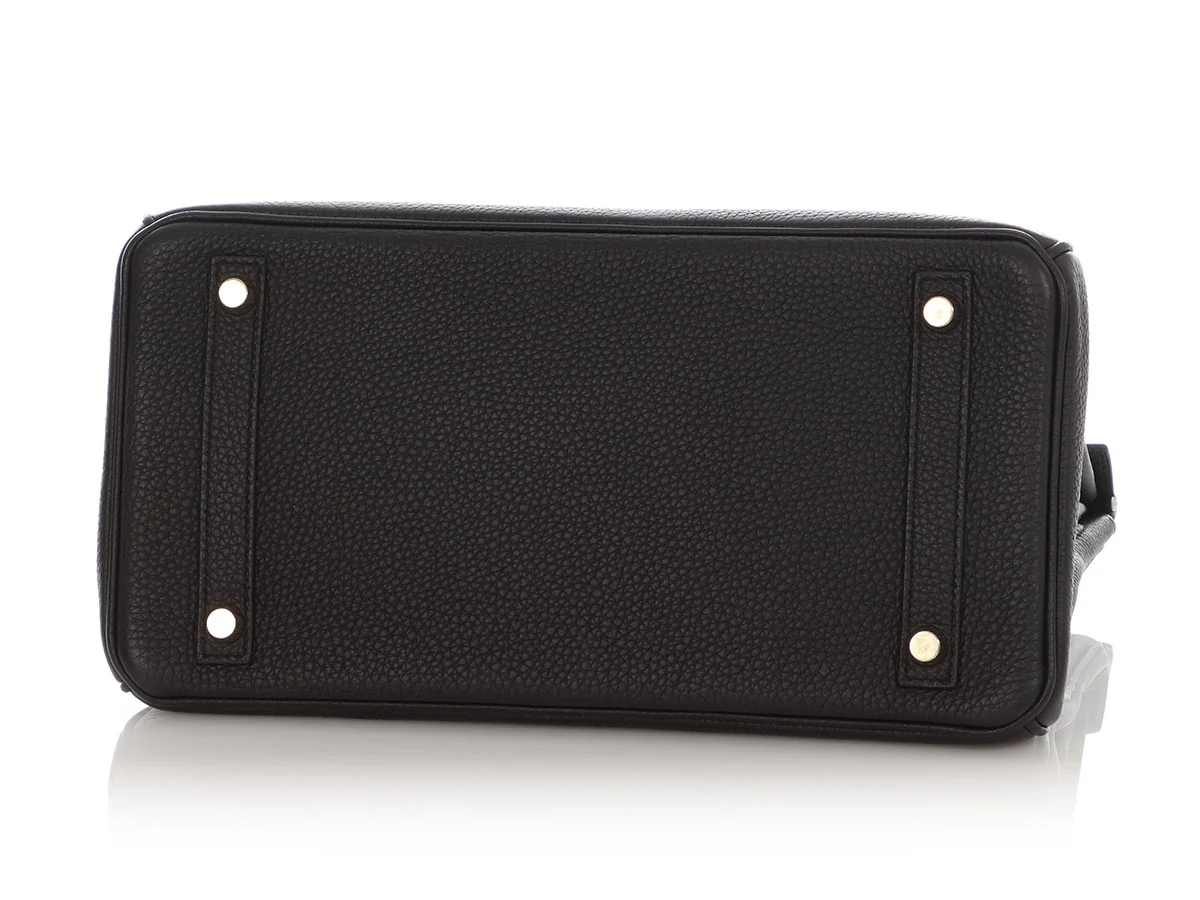 Hermès Black Togo Birkin 30 - Image 6