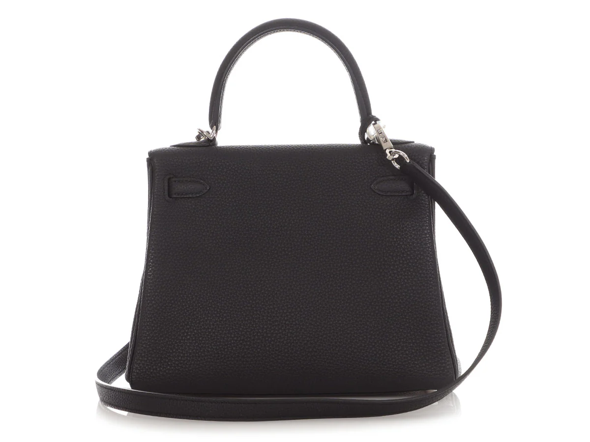 Hermès Black Togo Kelly 25 - Image 4