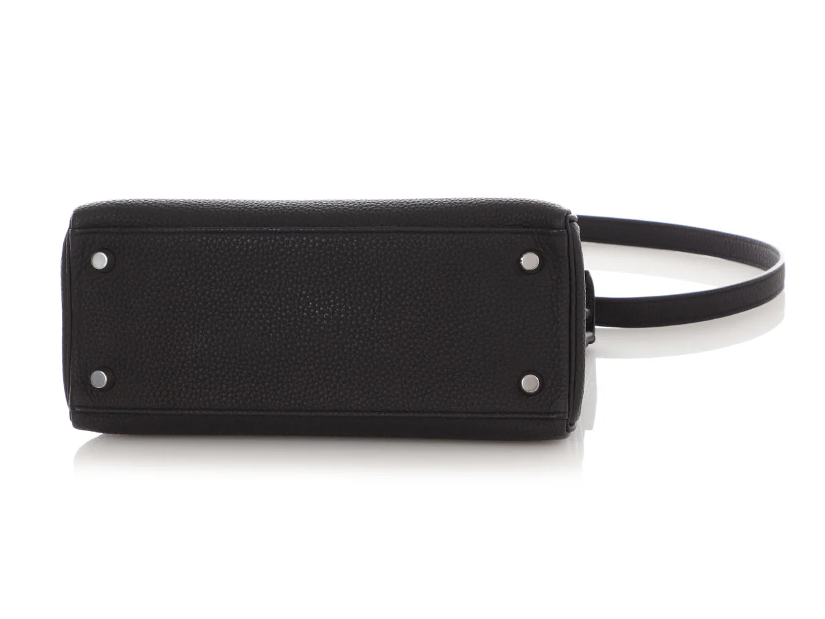 Hermès Black Togo Kelly 25 - Image 6