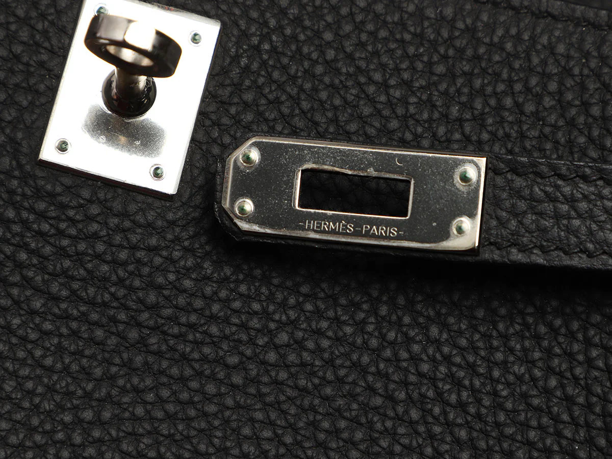 Hermès Black Togo Kelly 25 - Image 9
