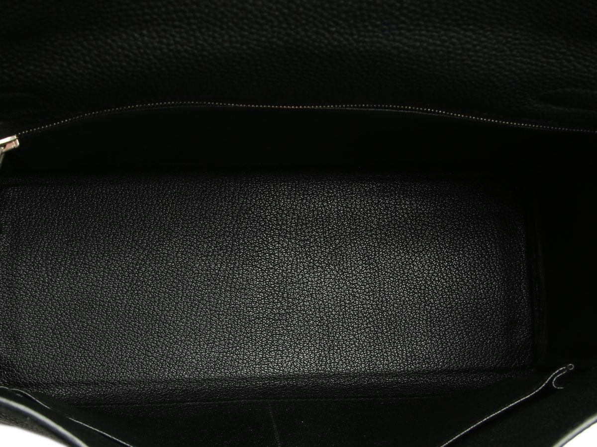 Hermès Black Togo Kelly 32 - Image 10