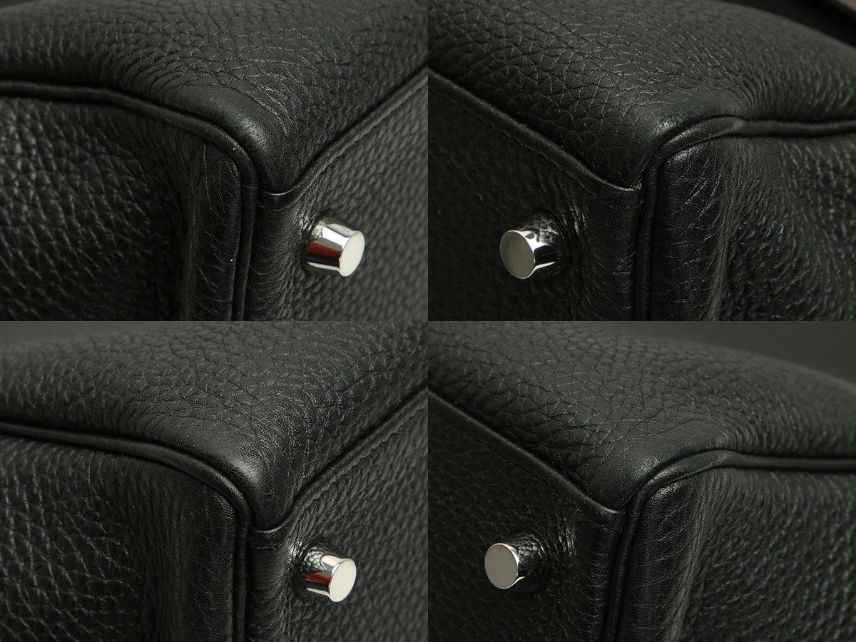 Hermès Black Togo Kelly 32 - Image 8