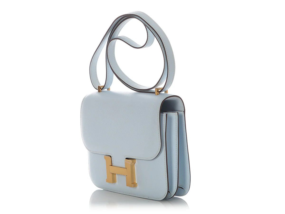 Hermès Bleu Brume Epsom Constance 18 - Image 4