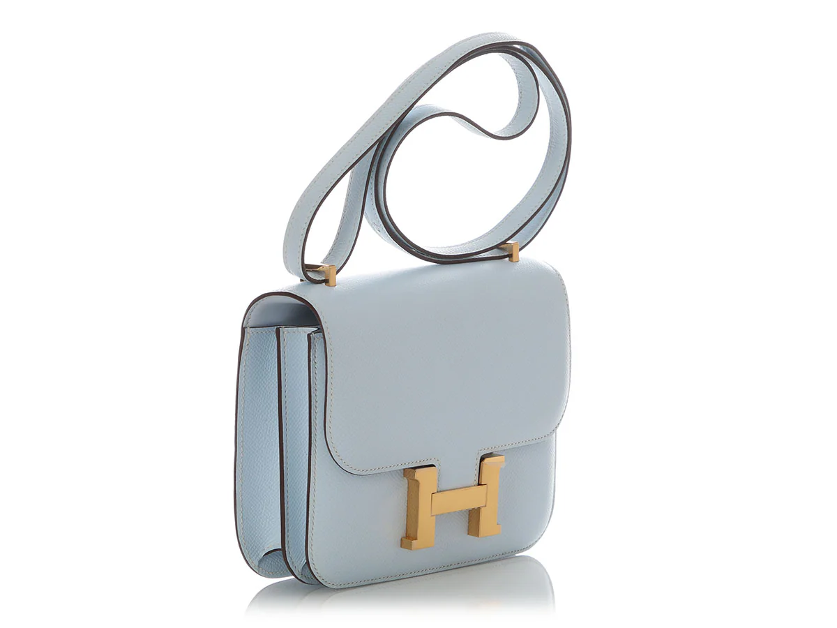 Hermès Bleu Brume Epsom Constance 18 - Image 6