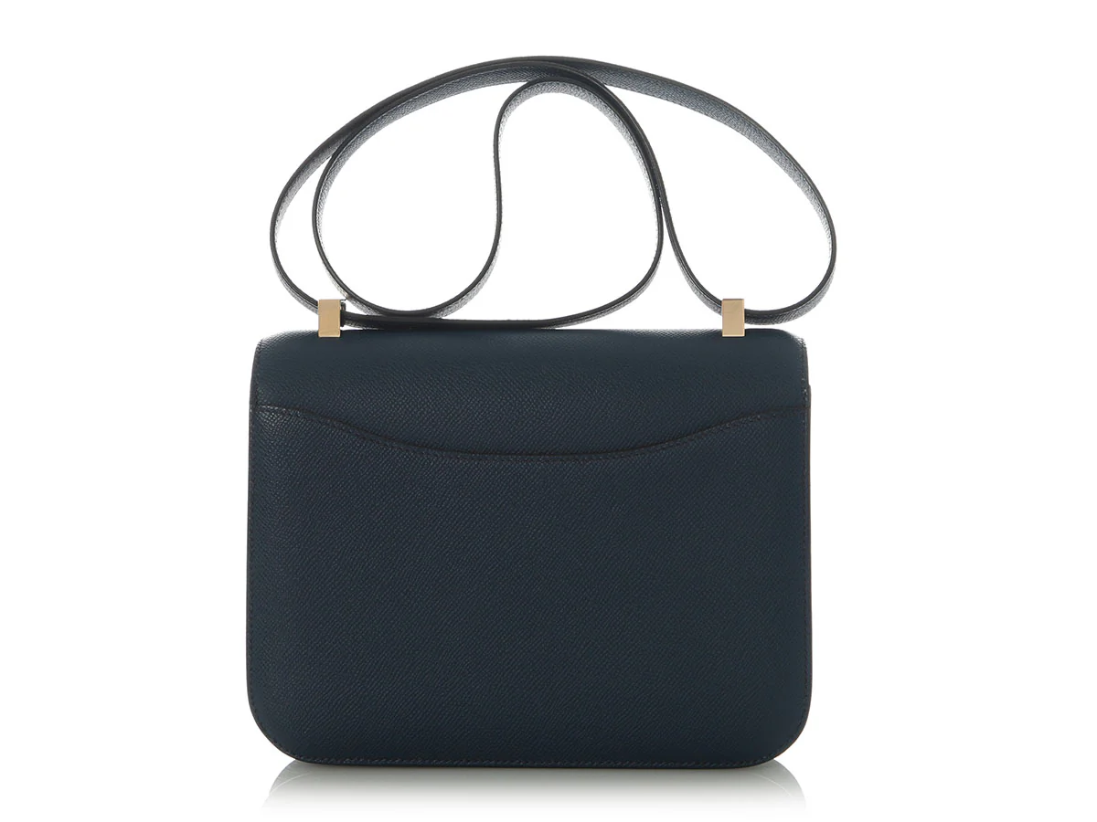 Hermès Bleu de Prusse Epsom Constance Mirror 1-24 - Image 4
