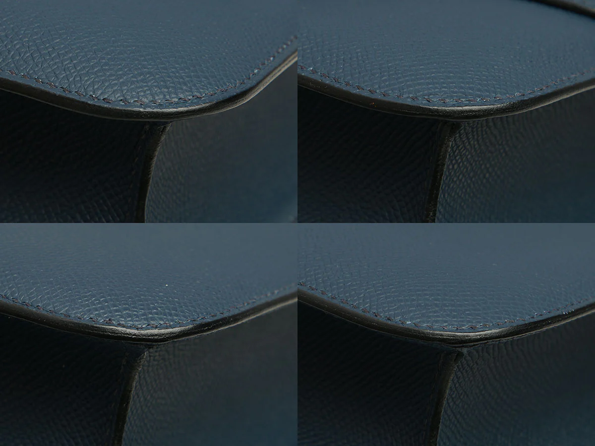 Hermès Bleu de Prusse Epsom Constance Mirror 1-24 - Image 8