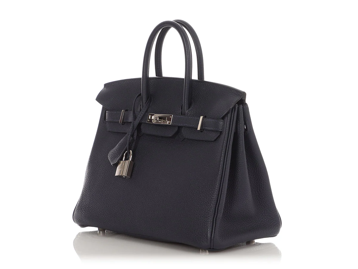 Hermès Bleu Nuit Togo Birkin 25 - Image 3