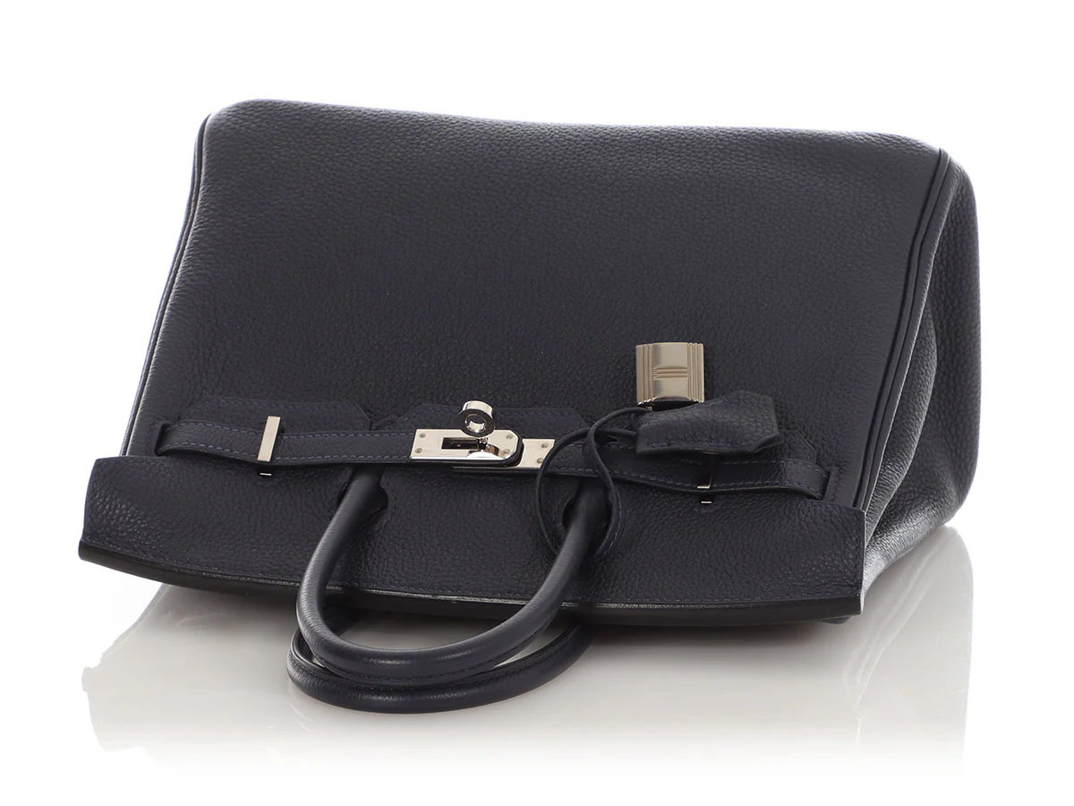 Hermès Bleu Nuit Togo Birkin 25 - Image 7
