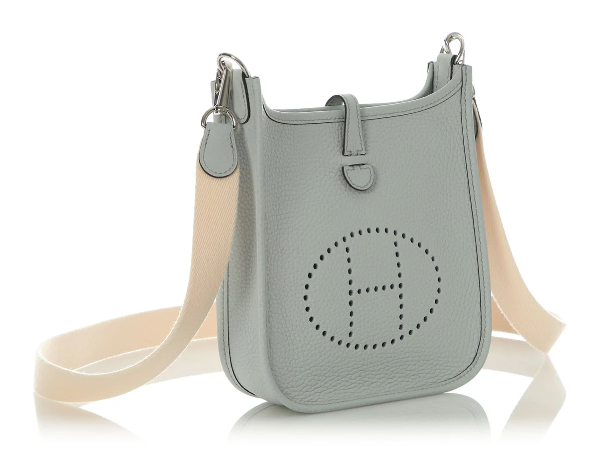 Hermès Bleu Pale Clémence Evelyne TPM - Image 6