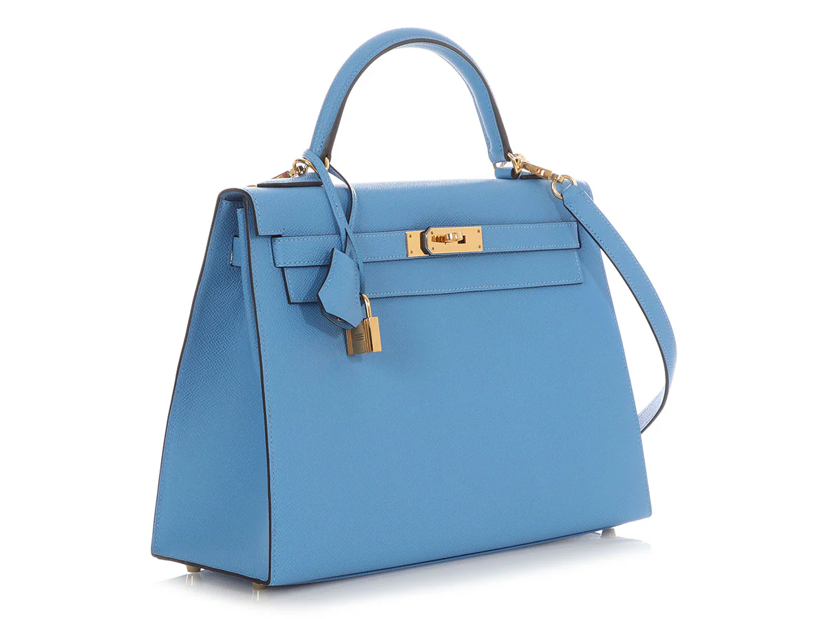 Hermès Bleu Paradis Epsom Kelly 32 - Image 6