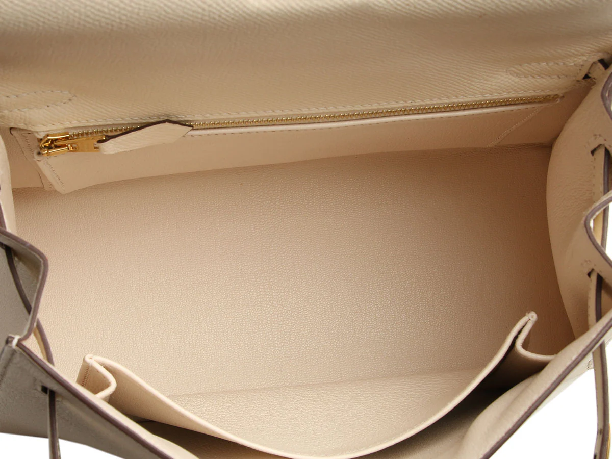 Hermès Craie Epsom Kelly 25 - Image 9