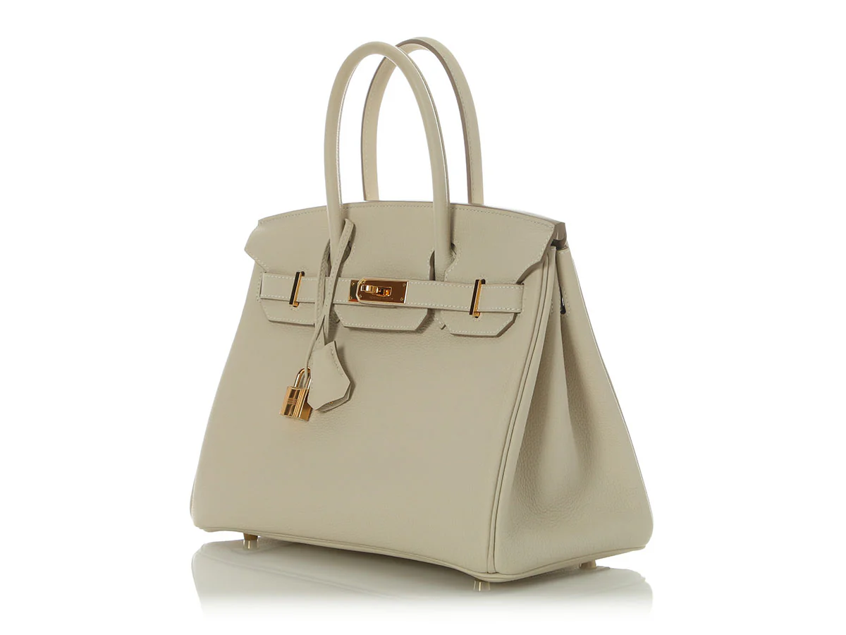 Hermès Craie Togo Birkin 30 - Image 3