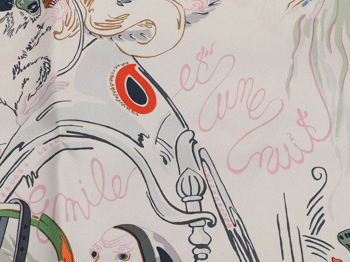 Hermès Emile et Une Nuit Silk Scarf 90cm - Image 2