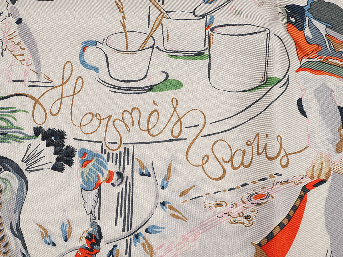 Hermès Emile et Une Nuit Silk Scarf 90cm - Image 3