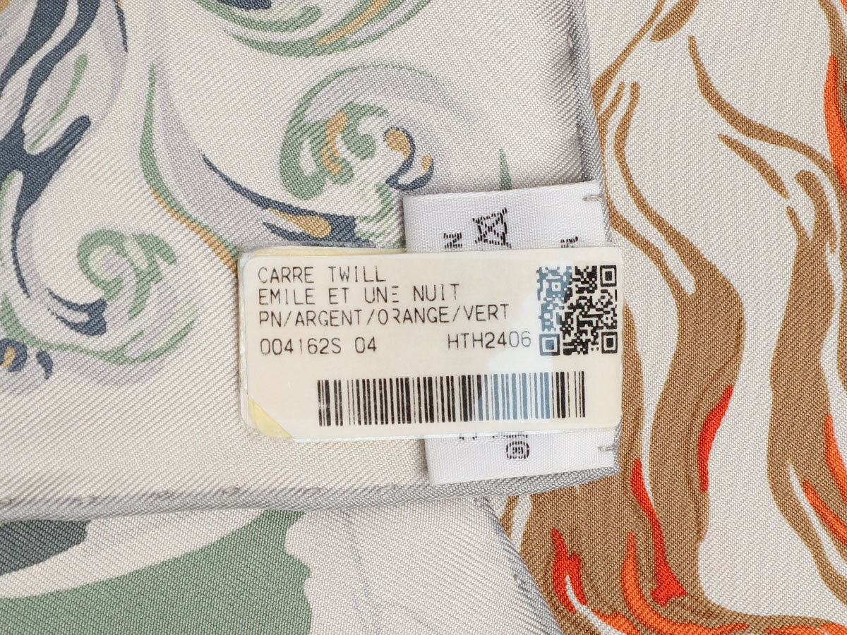 Hermès Emile et Une Nuit Silk Scarf 90cm - Image 4