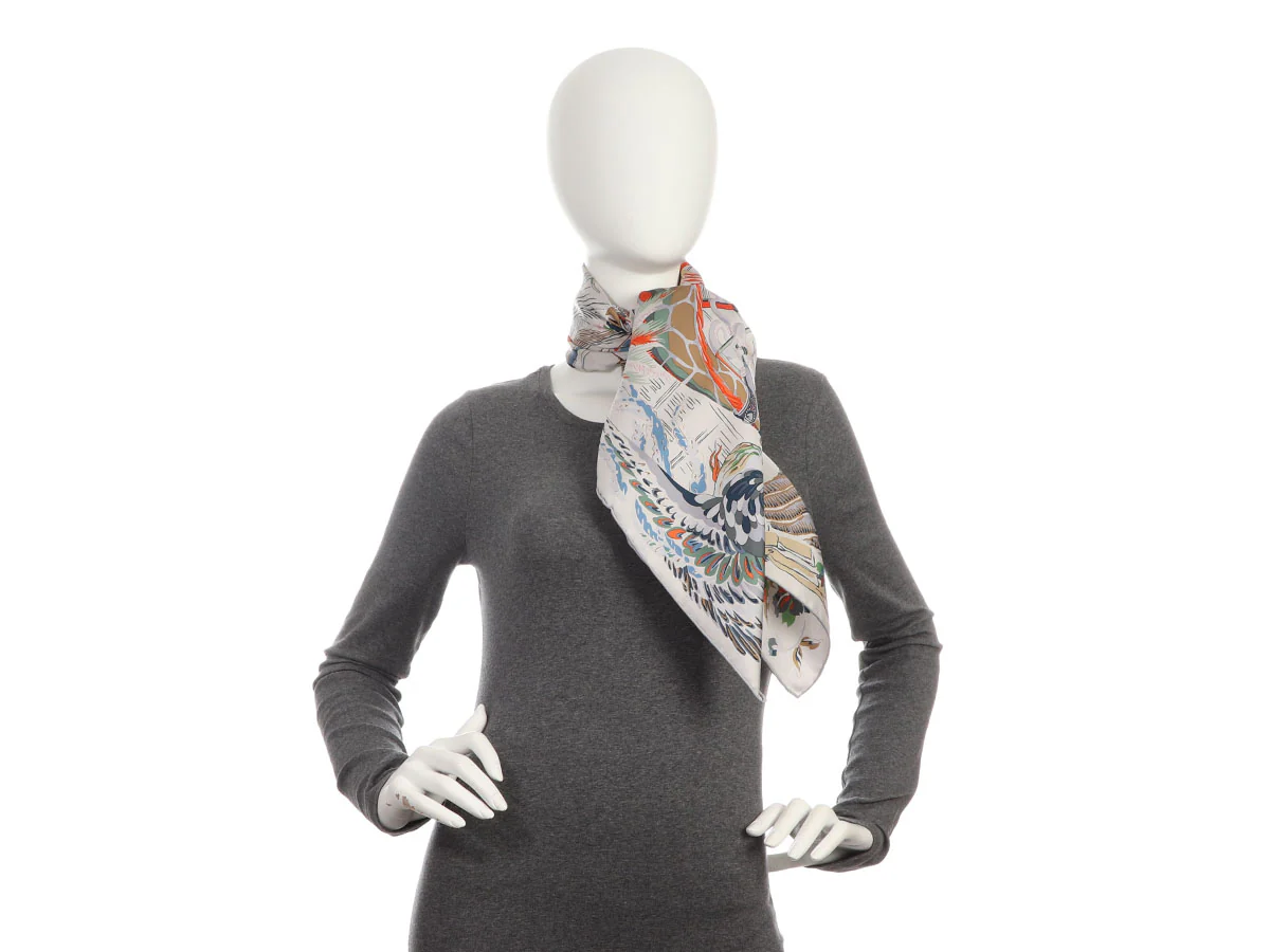 Hermès Emile et Une Nuit Silk Scarf 90cm - Image 6