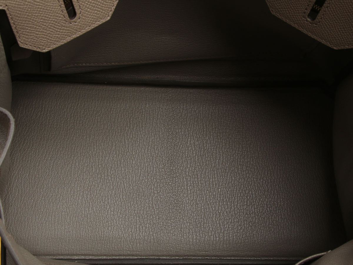 Hermès Etain Epsom Birkin 30 - Image 10