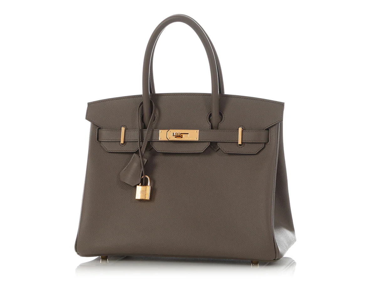 Hermès Etain Epsom Birkin 30 - Image 2