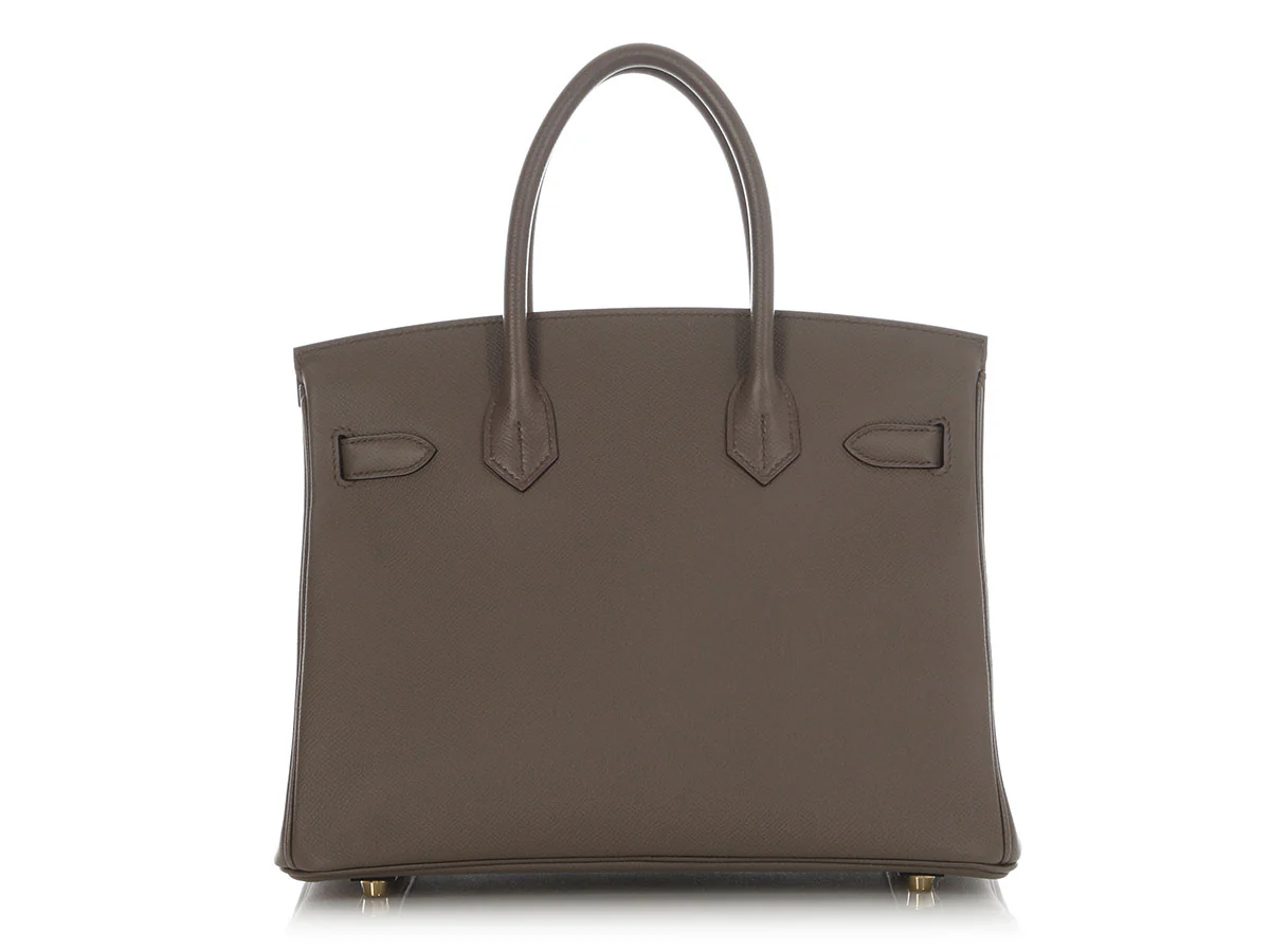 Hermès Etain Epsom Birkin 30 - Image 4