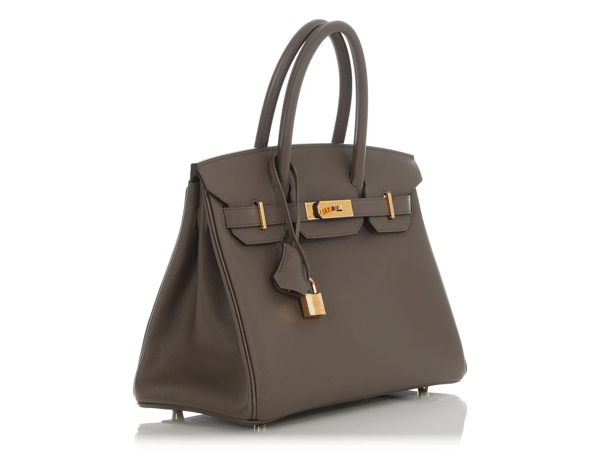 Hermès Etain Epsom Birkin 30 - Image 5