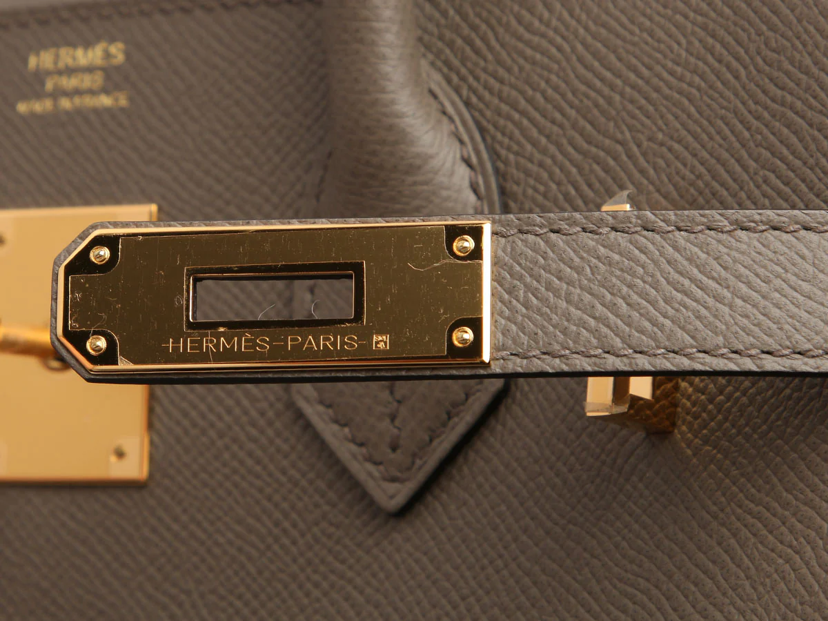 Hermès Etain Epsom Birkin 30 - Image 8