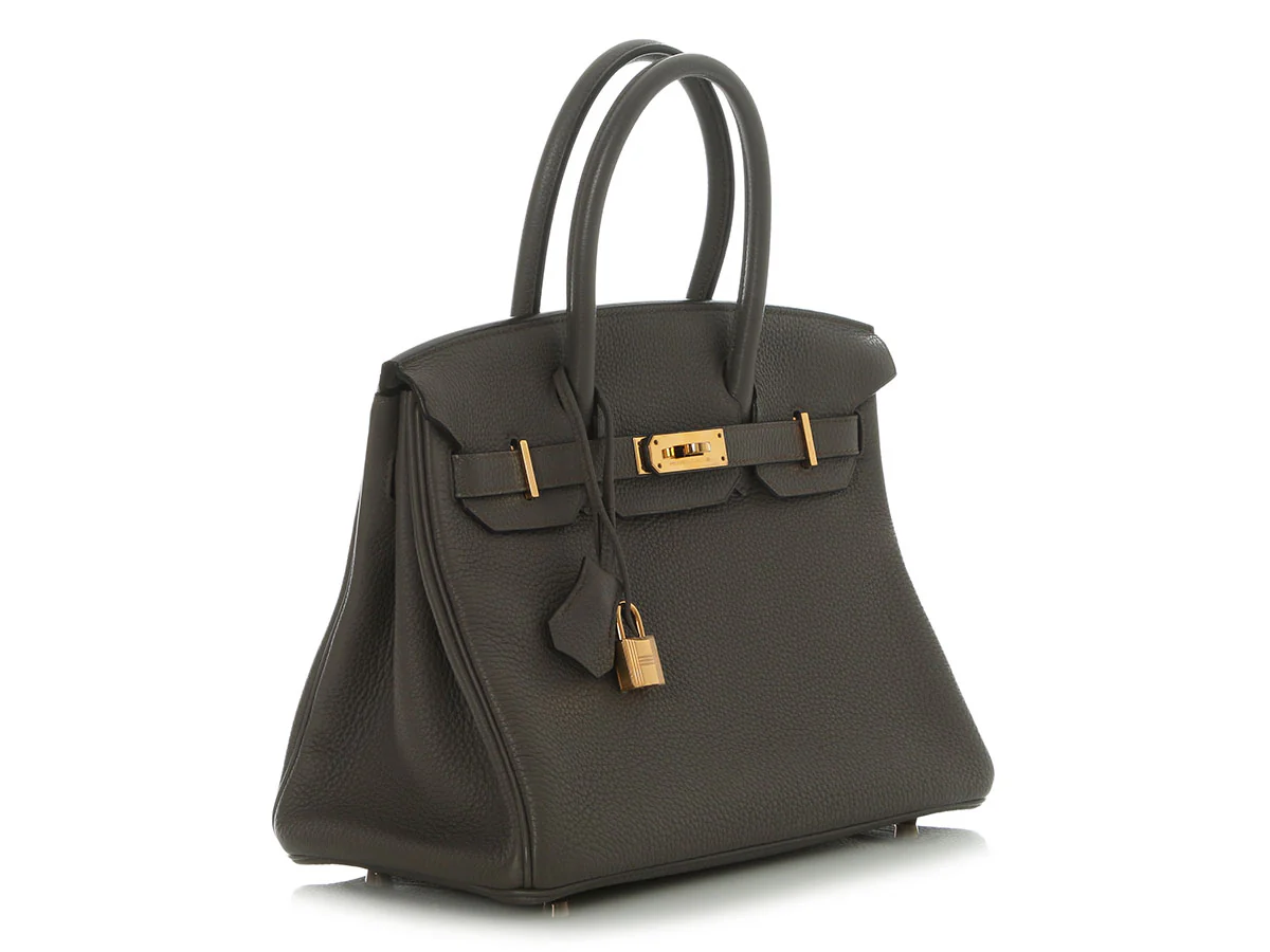 Hermès Etain Togo Birkin 30 - Image 5