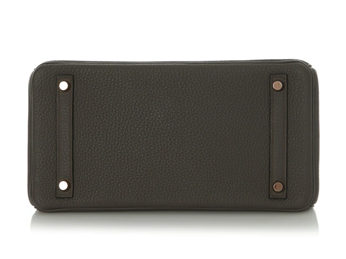Hermès Etain Togo Birkin 30 - Image 6