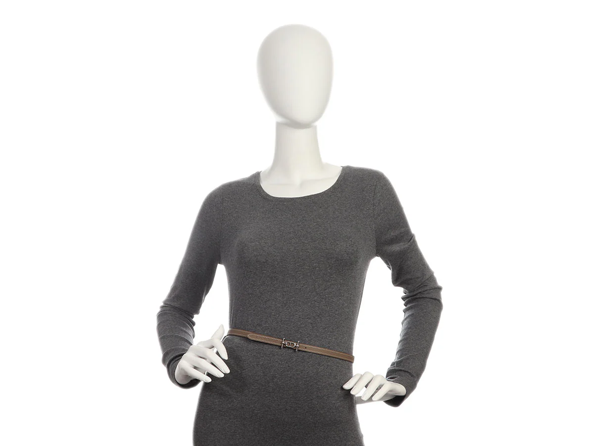 Hermès Etoupe and Noir Ancre Reversible Belt Kit - Image 6