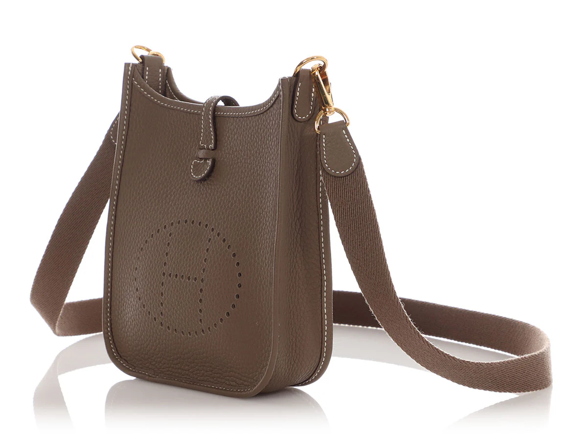Hermès Etoupe Clémence Evelyne TPM - Image 3