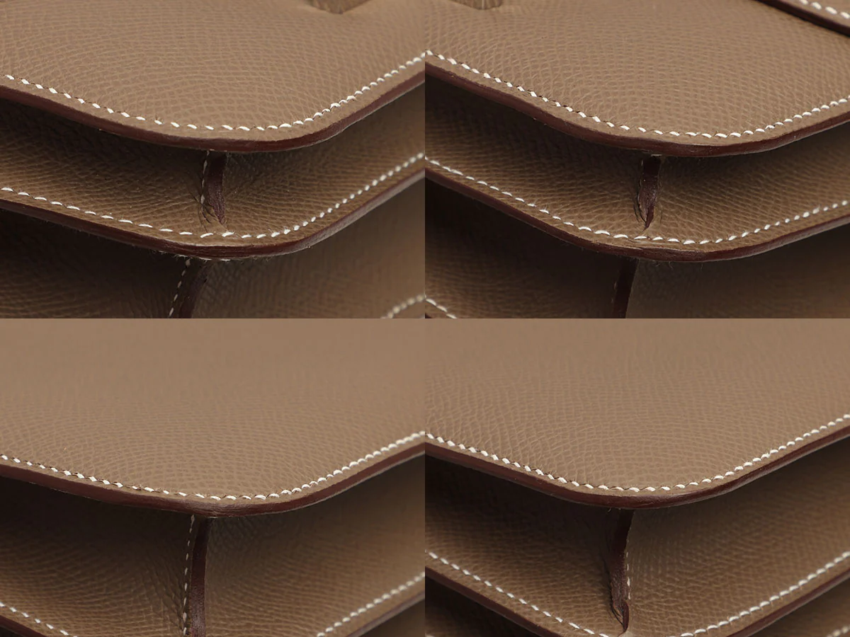 Hermès Etoupe Epsom Constance Mirror 18 - Image 10