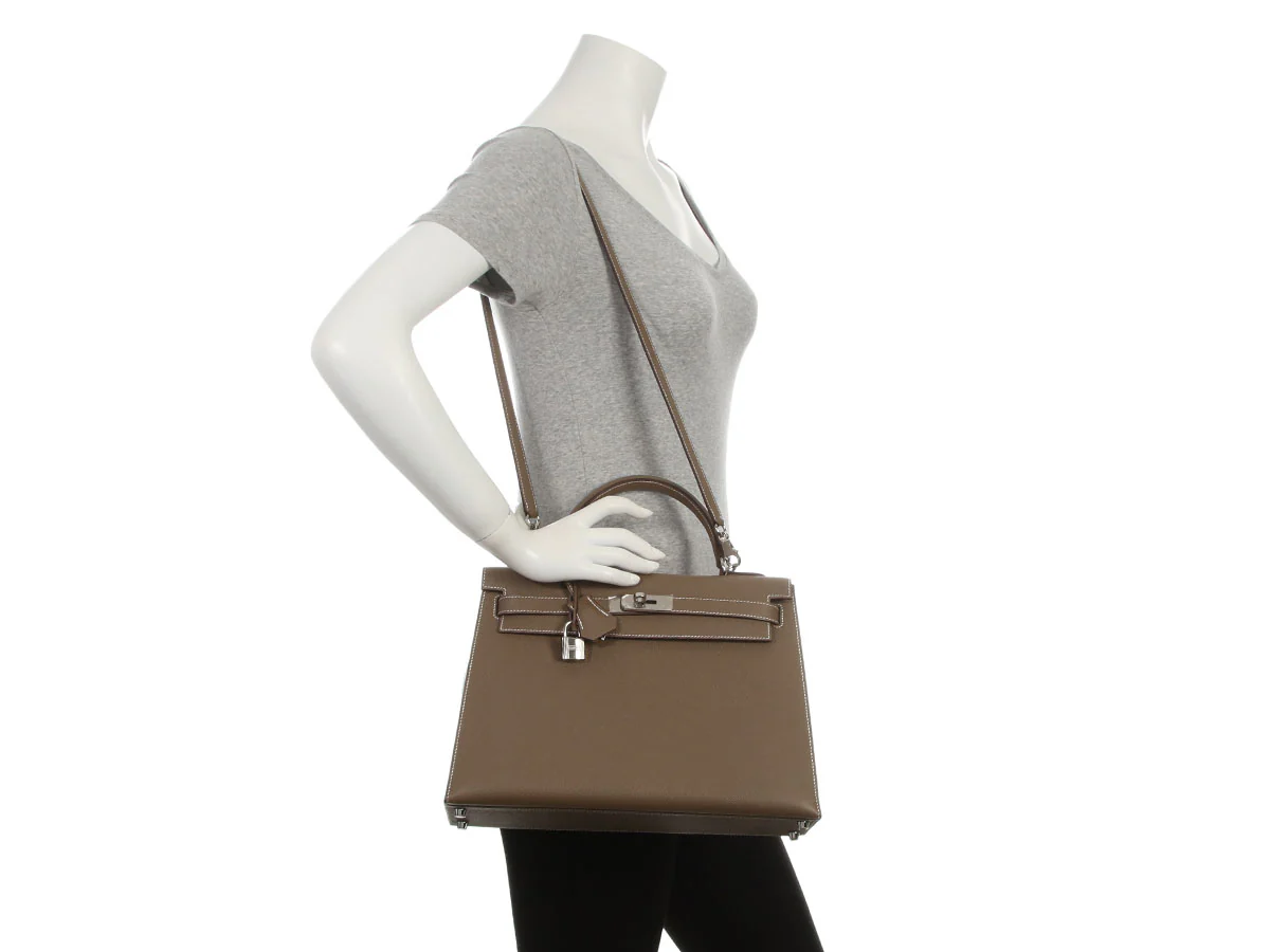 Hermès Etoupe Epsom Kelly 32 - Image 11
