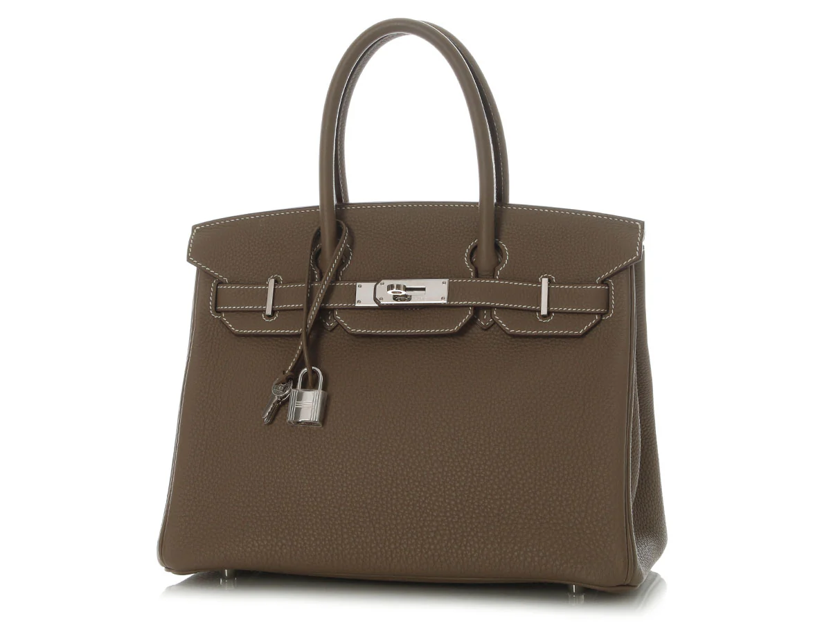 Hermès Etoupe Togo Birkin 30 - Image 2