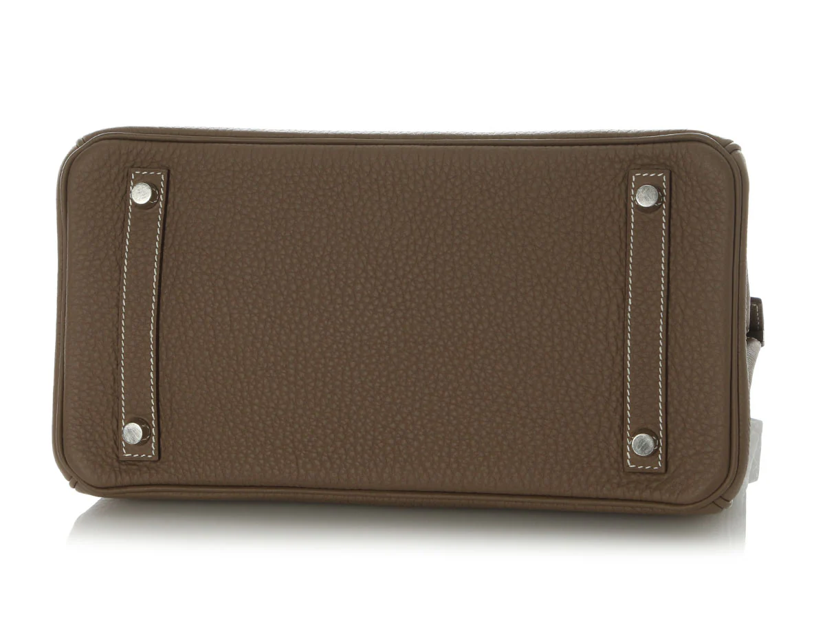 Hermès Etoupe Togo Birkin 30 - Image 6