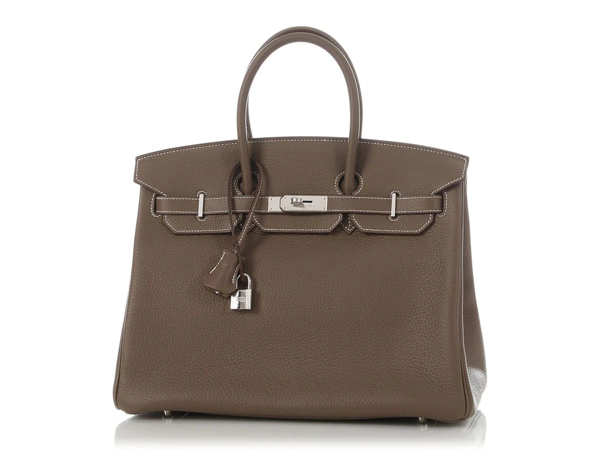 Hermès Etoupe Togo Birkin 35 - Image 2