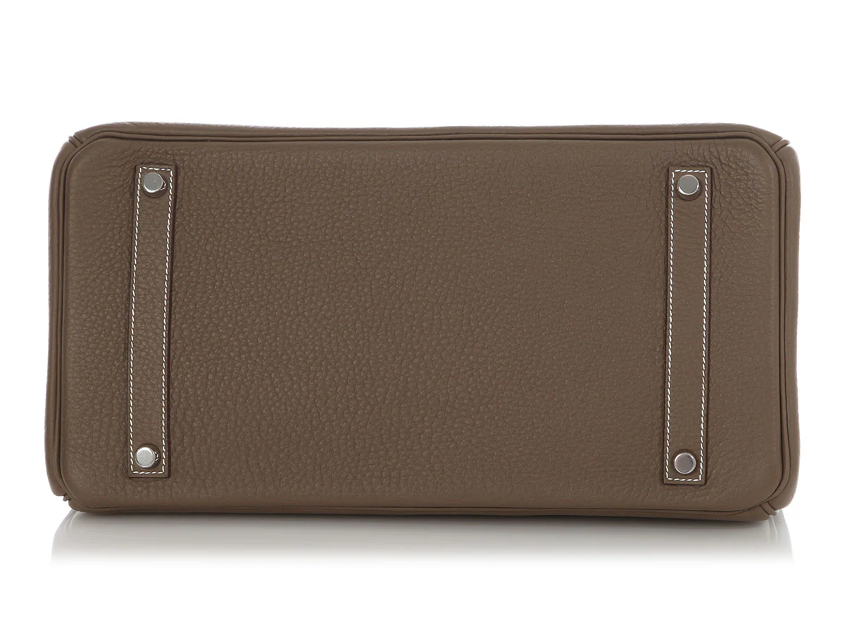 Hermès Etoupe Togo Birkin 35 - Image 6