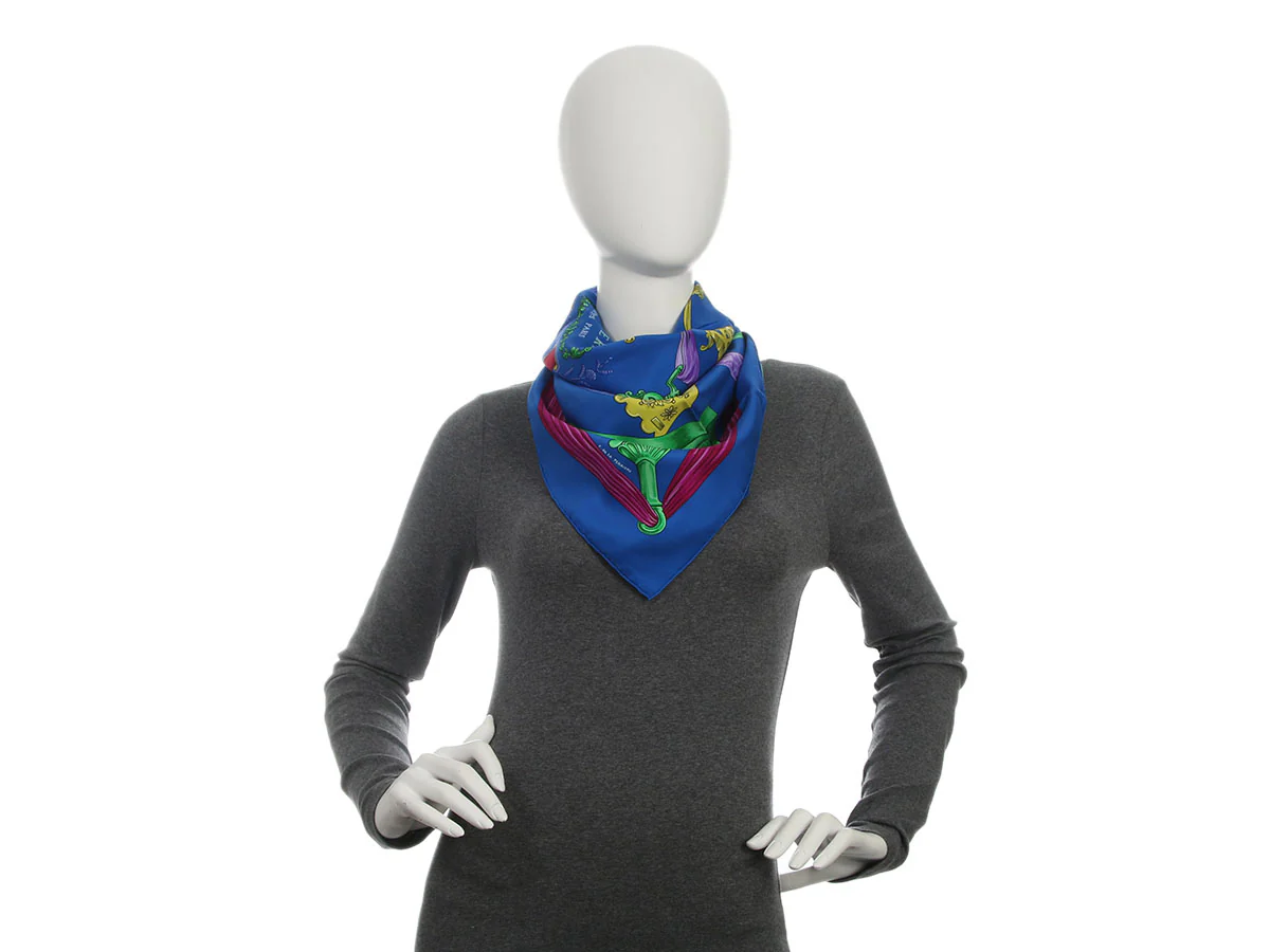 Hermès Etriers Silk Scarf 90cm - Image 4