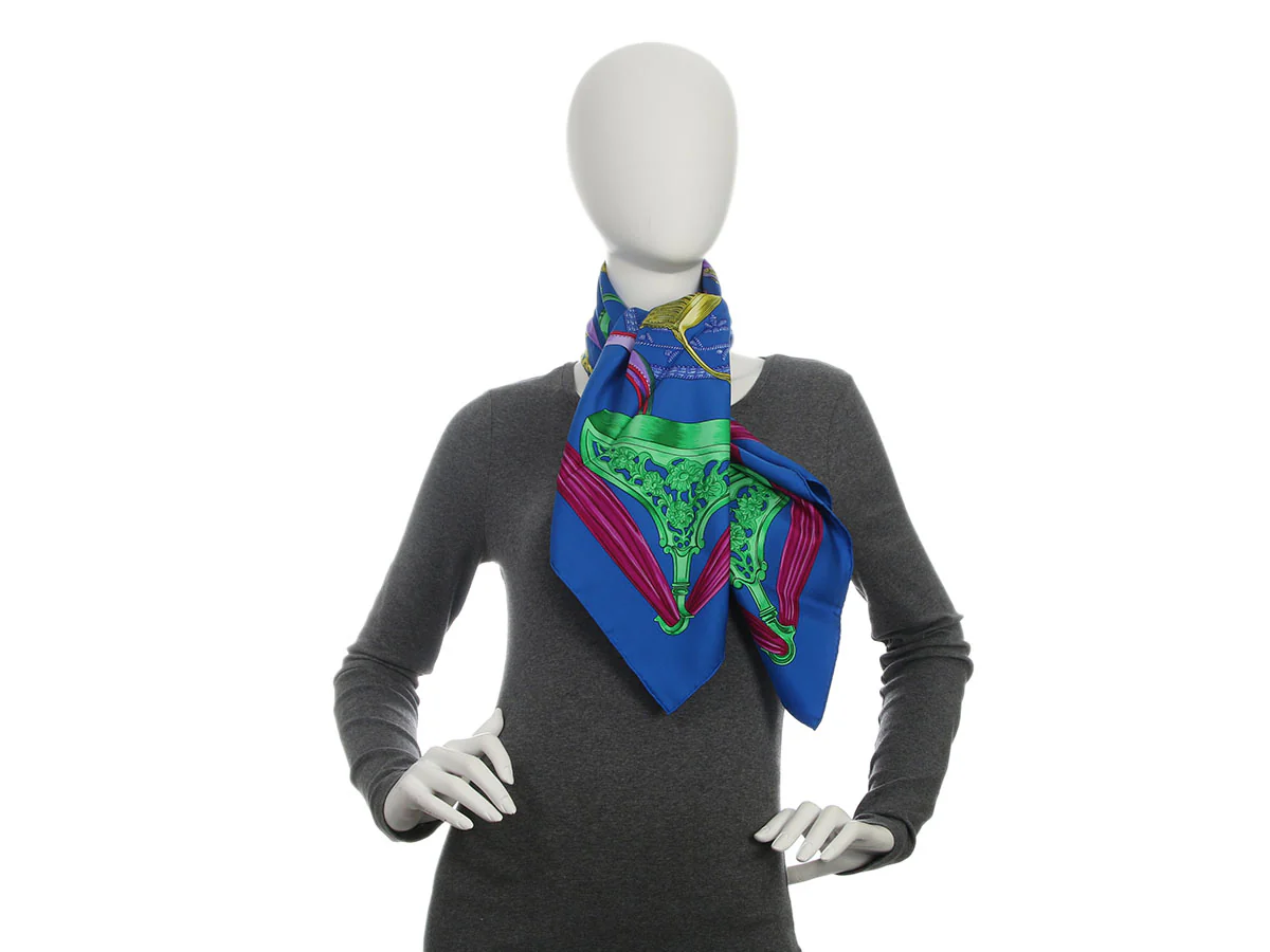 Hermès Etriers Silk Scarf 90cm - Image 5