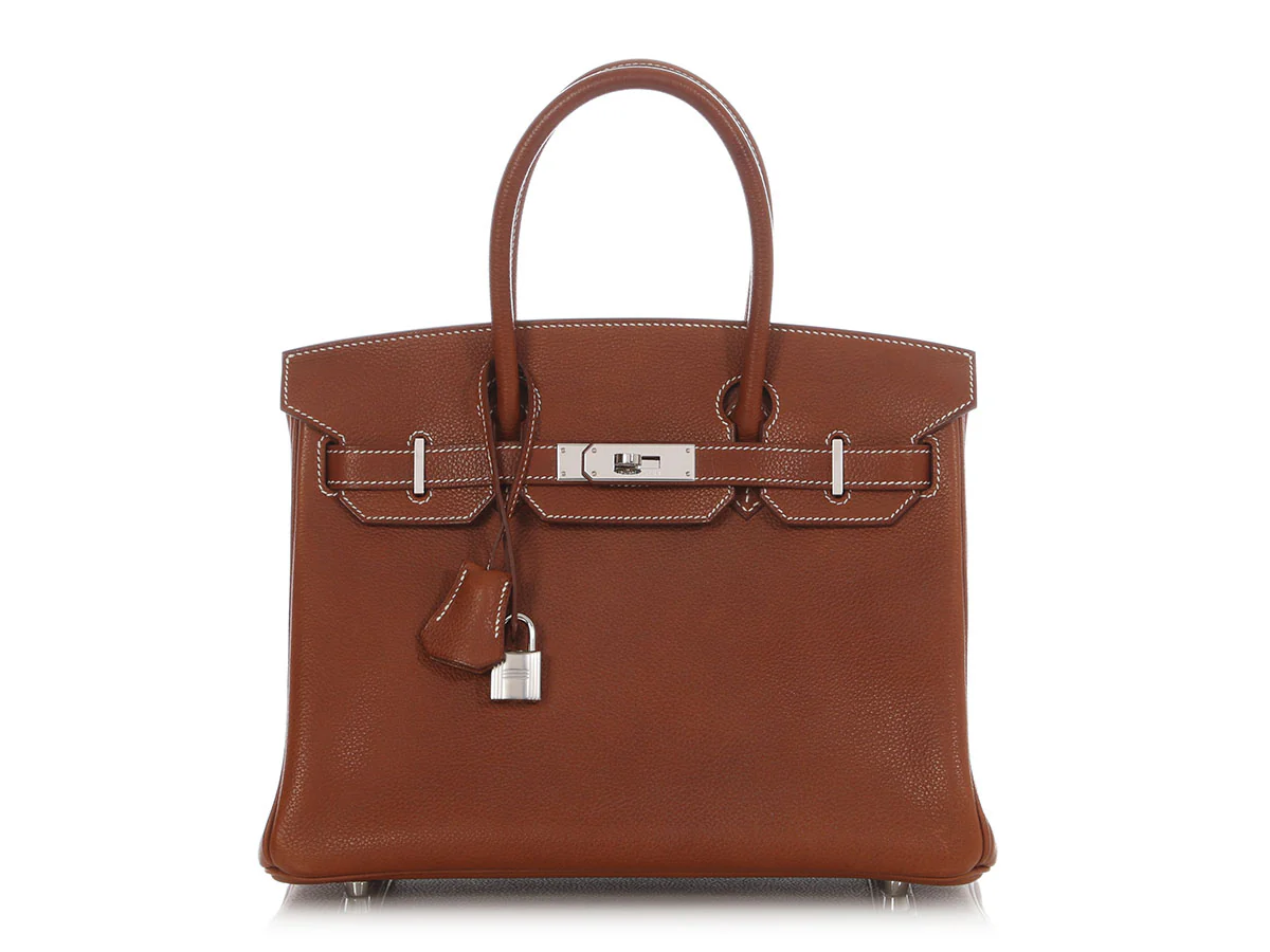 Hermès Fauve Barenia Faubourg Birkin 30