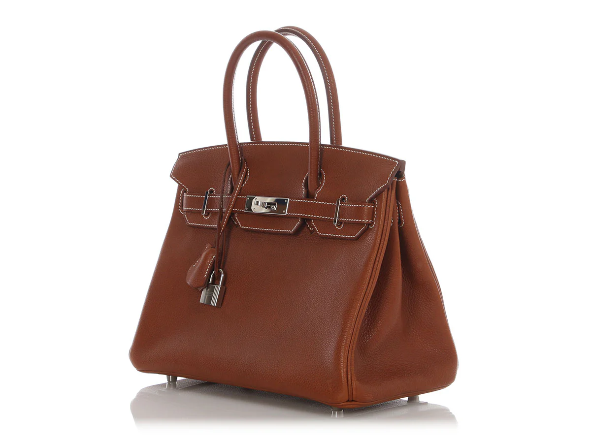 Hermès Fauve Barenia Faubourg Birkin 30 - Image 4